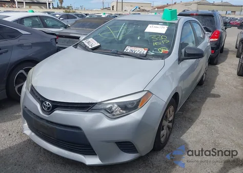 2014 Toyota Corolla Le from USA, damaged, VIN 2T1BURHE2EC177793